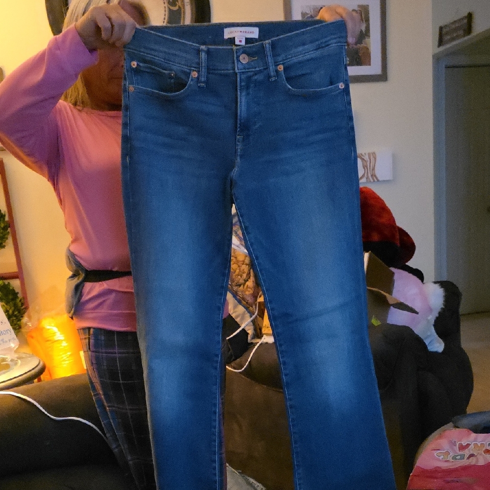 Lucky Brand Blue Straight Leg Jeans